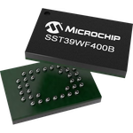 Microchip Technology-SST39WF400B-70-4C-MAQE Flash NOR Flash Parallel 1.8V 4M-bit 256K x 16 70ns 48-Pin WFBGA Tray