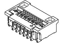 5033203760 - 0.25mm Pitch Easy-On FPC Connector, 1.65mm Mated Height, Right-Angle, Surface Mount, Bottom Contact Style, 37 Circuits