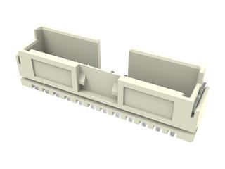 2159311270 - 2.50mm Pitch, Mini-Lock PCB Header, Single Row, Vertical, Surface Mount, Tin Plating, 12 Circuits, Natural, Tape and Reel