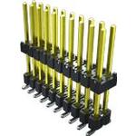 Samtec-HW-04-12-G-D-500-SM Connector Headers and PCB Receptacles Conn Board Stacker HDR 8 POS 2.54mm Solder ST Top Entry SMD Bulk