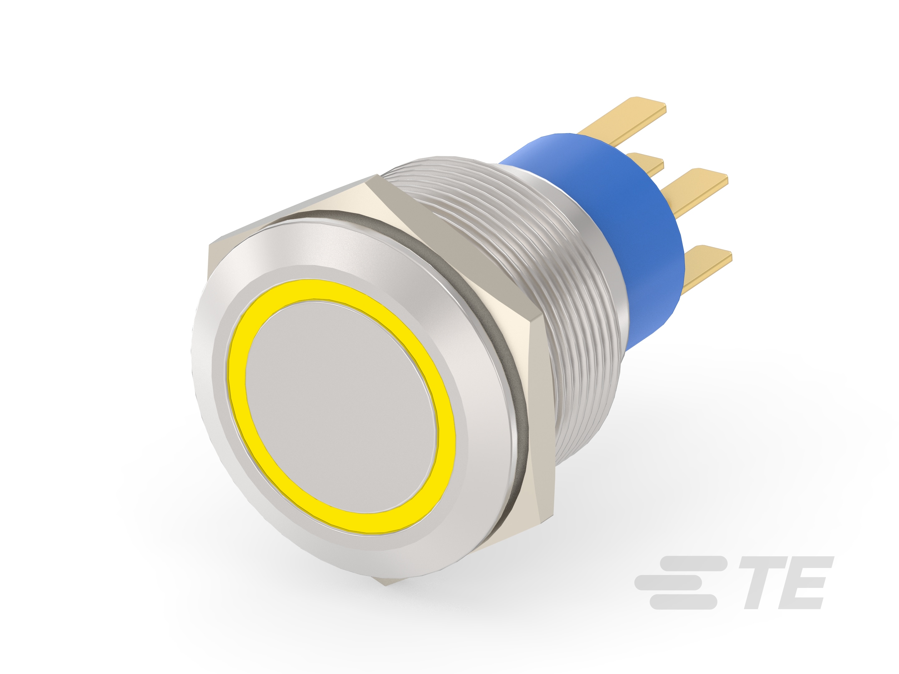 AV22 DPM 0.4VA MOVE RING LED YELLOW 24V-5-2213772-2