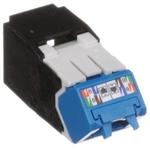 Panduit-CJUD6X88TGBL Connector Telephone and Telecom Conn RJ-45 F 8 POS IDT Cable Mount 8 Terminal 1 Port Mini-Com® Cat 6a Carton