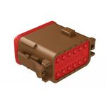 Amphenol-AT06-12SD Connector Discrete Wire Housing Conn Housing M 12 POS Crimp ST Cable Mount Brown Amphenol-AT06-12SD Connector Discrete Wire Housing Conn Housing M 12 POS Crimp ST Cable Mount Brown