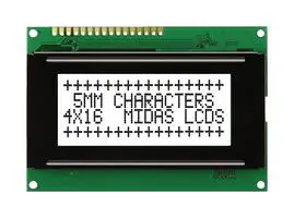MIDAS DISPLAYS MC41605A6W-FPTLW-V2 MIDAS DISPLAYS MC41605A6W-FPTLW-V2
