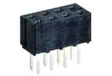 787870864 - 2.00mm Pitch Milli-Grid Receptacle, Vertical, Through Hole, Dual Row, 3.00mm Tail Length, Tin Plating, 8 Circuits, Lead-Free
