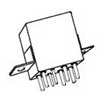 TE Connectivity-FCA-210-AY3 Power Relays Electromechanical power Relay 28VDC 10A DPDT Socket Military power Relay