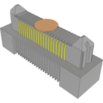 Samtec-ERM5-020-04.0-S-DV-K-TR Connector Headers and PCB Receptacles Conn High Speed Edge Rate Terminal Strip HDR 40 POS 0.5mm Solder ST Top Entry SMD T/R