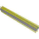 Samtec-TMS-145-02-G-D Connector Headers and PCB Receptacles Conn Unshrouded Header HDR 90 POS 1.27mm Solder ST Top Entry Thru-Hole Tube