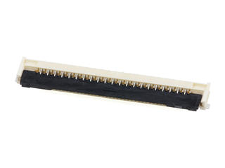 2005280211 - Easy-On FFC/FPC Connector, 1.00mm Pitch, FD19 Series, Right-Angle, Bottom Contact, 1.90mm Height, 21 Circuits, 150°C Operating Temperature,  Gold over Nickel Plating
