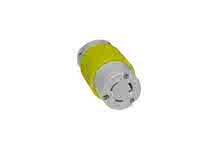 1301450031 - Safeway Connector with Locking Blade, 2 Pole/3 Wire, NEMA L5-20, 125V, Yellow 1301450031 - Safeway Connector with Locking Blade, 2 Pole/3 Wire, NEMA L5-20, 125V, Yellow