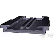 TE Connectivity-1393449-1 Connector Accessories Connector Accessories Lock Plate Straight Glass Filled Polybutylene Terephthalate Turquoise Automotive Bag
