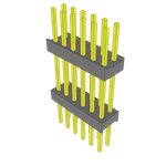 Samtec-ZW-06-20-T-D-588-290 Connector Headers and PCB Receptacles Conn Board Stacker HDR 12 POS 2.54mm Solder ST Top Entry Thru-Hole Bulk Samtec-ZW-06-20-T-D-588-290 Connector Headers and PCB Receptacles Conn Board Stacker HDR 12 POS 2.54mm Solder ST Top Entry Thru-Hole Bulk