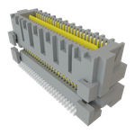 Samtec-QMS-026-09.75-SL-D-A Connector Headers and PCB Receptacles Conn Micro High Speed Terminal Strip HDR 52 POS 0.635mm Solder ST Top Entry SMD Tray