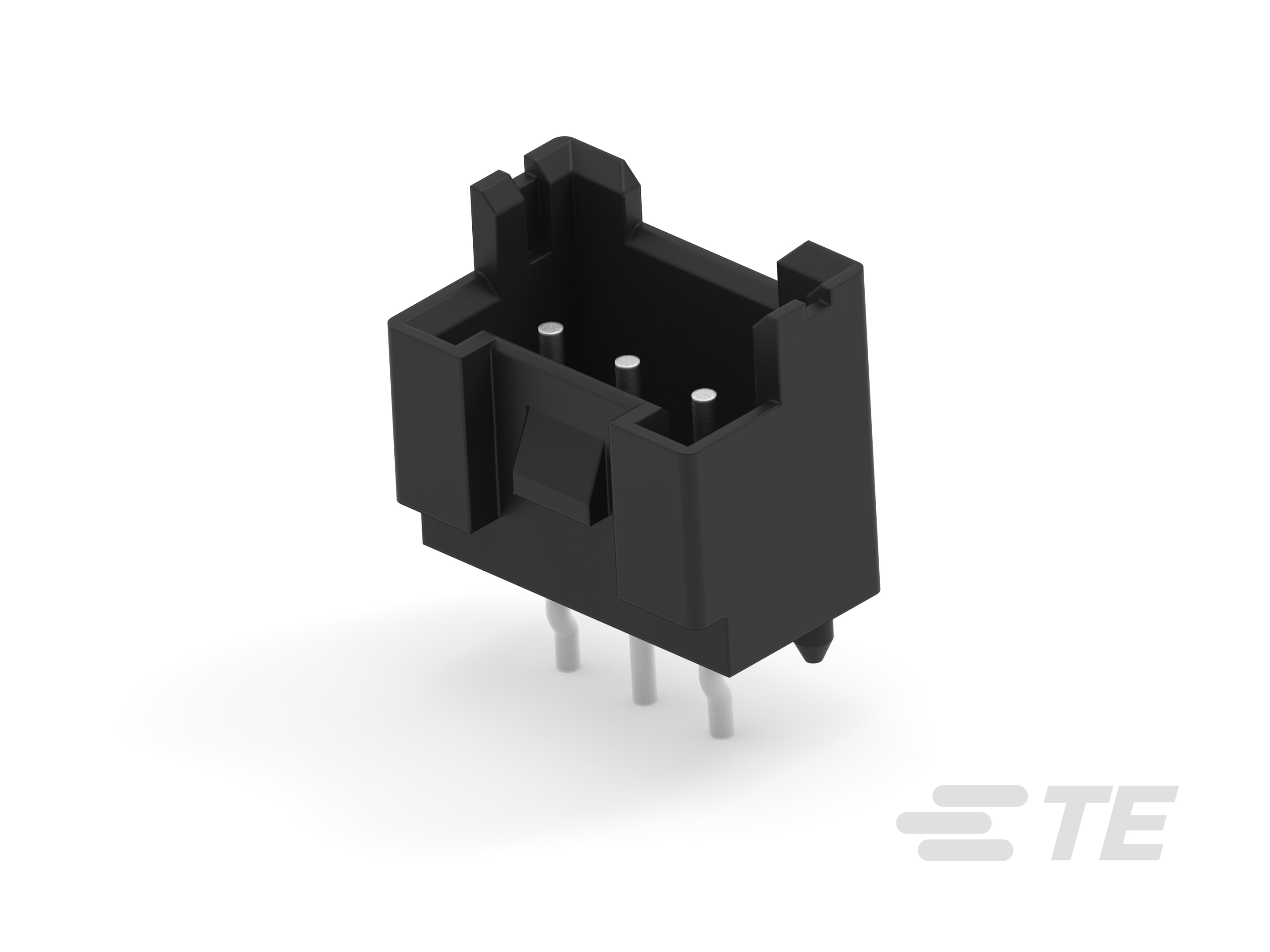 EP2.5 HDR 3P VERT BOSS,BLACK,UL-4-2338245-3 EP2.5 HDR 3P VERT BOSS,BLACK,UL-4-2338245-3