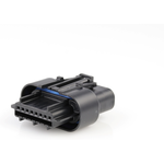 Molex-2042208008 Connector Discrete Wire Housing Conn Housing RCP 7 POS 1.8mm Crimp ST Cable Mount Black Tray