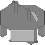 Hammond Manufacturing-1485BY Wiring Ducts Wireway Solid Wall Square Steel Gray