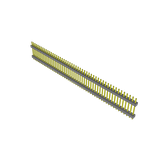 Samtec-ZW-50-10-G-S-585-090 Connector Headers and PCB Receptacles Conn Board Stacker HDR 50 POS 2.54mm Solder ST Top Entry Thru-Hole Bulk Samtec-ZW-50-10-G-S-585-090 Connector Headers and PCB Receptacles Conn Board Stacker HDR 50 POS 2.54mm Solder ST Top Entry Thru-Hole Bulk