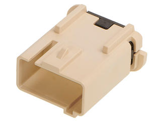 2059250011 - MultiCat Mid-Power Plug Housing, 8 Circuits, Key B, Natural