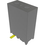 Samtec-SSM-102-T-SV Connector Headers and PCB Receptacles Conn Socket Strip SKT 2 POS 2.54mm Solder ST Top Entry SMD Bulk
