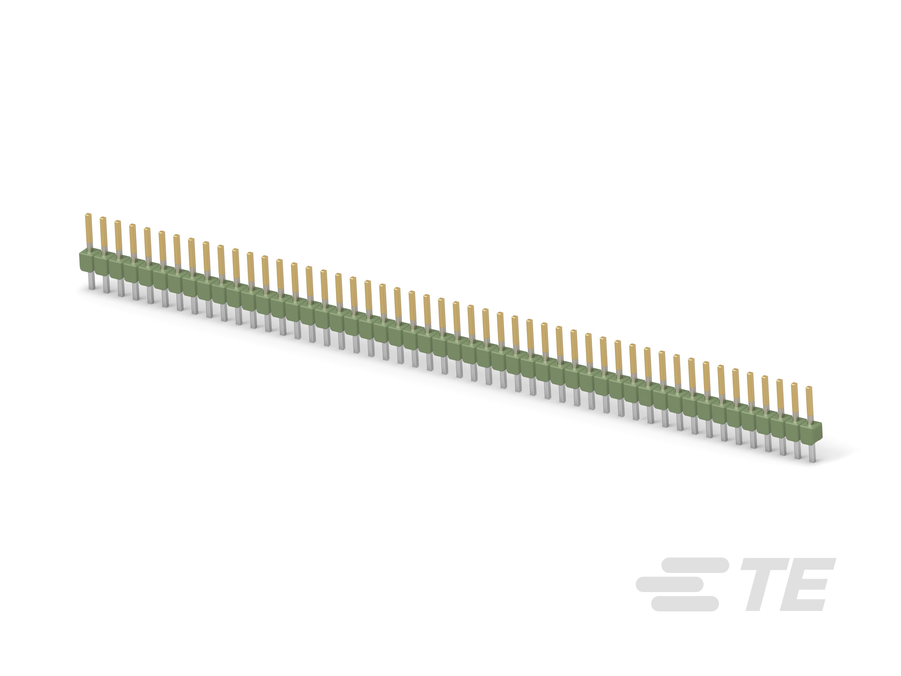 50 POS. MOD II PIN HDR, SGL ROW-9-966443-9 50 POS. MOD II PIN HDR, SGL ROW-9-966443-9