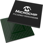 Microchip Technology-PIC32MZ1025DAB288-I/4J Secure Microcontrollers and TPM Secure MCU 32bit PIC32 PIC RISC 1MB Flash 1.8V/3.3V 288-Pin LFBGA Tray