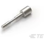 TE Connectivity-2-1393561-9 Connector Accessories Connector Accessories Jack Screw Straight Glass Filled Polybutylene Terephthalate Black Nickel Over Copper Bulk