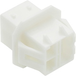 Molex-0351800409 Connector Discrete Wire Housing Conn Housing RCP 4 POS 8.7mm Crimp ST Panel Mount Natural VersaBlade Bag