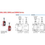 Altech Corporation-601.2831.022 Switch Safety Interlock Switch Safety Interlock Eyelet Pull 10A 400VAC Screw Mount Screw 1000000Cycles
