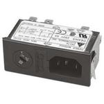 Delta Electronics-06AN5 Power Entry Modules Power Entry Module Filtered M 3 POS 250VAC 6A Fuse/Voltage Selector ST 1 Port