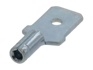 190220010 - Krimptite Quick Disconnect, Male, for 18-22 (0.80-0.35mm²) Wire, Mylar Tape, Tab 6.35 x 0.81mm