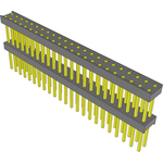 Samtec-EW-23-10-F-D-500 Connector Headers and PCB Receptacles Conn Board Stacker HDR 46 POS 2.54mm Solder ST Top Entry Thru-Hole Bulk