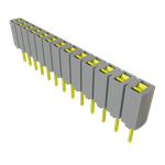 Samtec-SSA-113-S-T Connector Headers and PCB Receptacles Conn Socket Strip SKT 13 POS 2.54mm Solder ST Thru-Hole Bulk