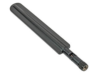 2135230011 - 698MHz-2.7GHz LTE Hinged External Antenna, with Reverse Polar SMA Male Connector, Black