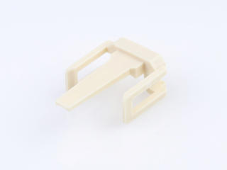 1054150001 - Mega-Fit Terminal Position Assurance (TPA) Retainer, 1 Circuit, 5.70mm Pitch, UL 94V-0, Glow-Wire Capable, Natural