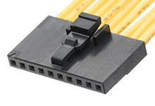 1511000010 - 2.00mm Pitch Milli-Grid Receptacle Housing, 10 Circuits, Lead-Free, Black