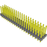 Samtec-HMTSW-121-08-L-T-340 Connector Headers and PCB Receptacles Conn Unshrouded Header HDR 63 POS 2.54mm Solder ST Top Entry Thru-Hole Bulk