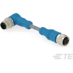 TE Connectivity-T4162223004-002 null Cable Assembly Circular Sensor/Actuator 1m 22AWG M8 Circular to M8 Circular 4 to 4 POS M-F