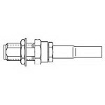TE Connectivity-1062177-1 Connector RF Conn SMA 0Hz to 18GHz 50Ohm Solder ST Panel Mount RCP Gold Over Copper Package