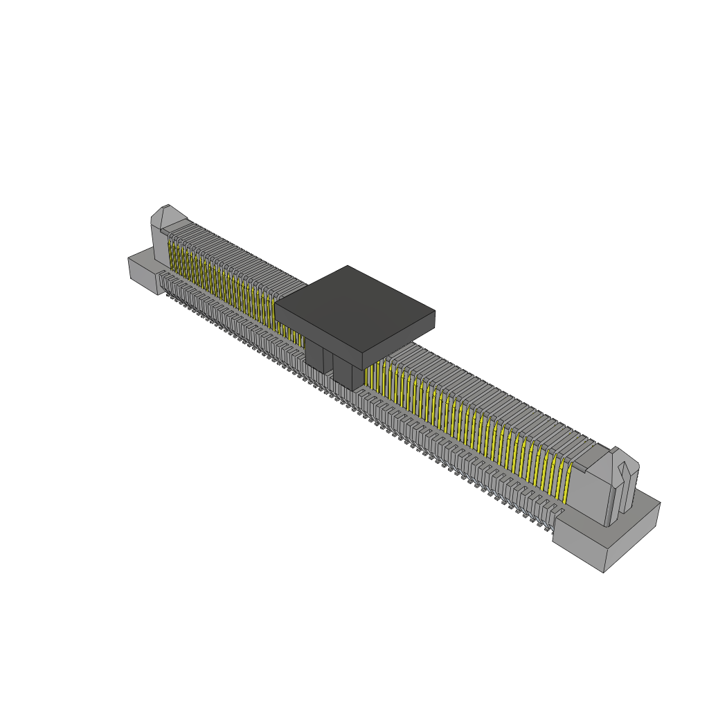 Samtec-ERM5-070-02.0-L-DV-P-TR Connector Headers and PCB Receptacles Conn High Speed Edge Rate Terminal Strip HDR 140 POS 0.5mm Solder ST Top Entry SMD Edge Rate® T/R