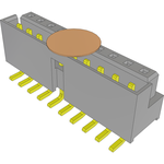 Samtec-LS2-110-02-S-D-K-TR Connector Headers and PCB Receptacles Conn Socket and Terminal Strip SKT/HDR 20 POS 2mm Solder ST SMD T/R