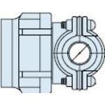Glenair-M85049/105-13 Backshells RFI/EMI Shield-Sock Adapter 90° 13 Shell Size Passivated Stainless Steel Self Lock