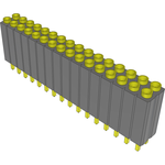 Samtec-ESD-116-T-04 Connector Headers and PCB Receptacles Conn Socket Strip SKT 32 POS 2.54mm Solder ST Top Entry Thru-Hole Bulk