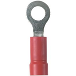 Panduit-PV18-38R-LY Connector Terminals Ring Tongue Terminal 18-22AWG Copper Red 30.2mm Tin Bottle