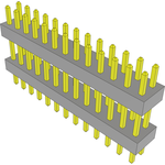 Samtec-TW-13-04-G-D-325-115 Connector Headers and PCB Receptacles Conn Board Stacker HDR 26 POS 2mm Solder ST Top Entry Thru-Hole Bulk