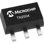 Microchip Technology-TN2504N8-G MOSFETs Trans MOSFET N-CH Si 40V 0.89A 4-Pin(3+Tab) SOT-89 T/R