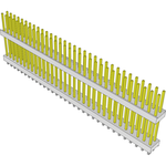 Samtec-HW-32-12-S-D-625-090 Connector Headers and PCB Receptacles Conn Board Stacker HDR 64 POS 2.54mm Solder ST Top Entry Thru-Hole Bulk