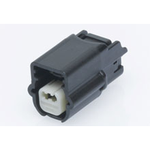 Molex-314032100 Connector Discrete Wire Housing Conn Housing F 2 POS 2.54mm Crimp ST Cable Mount Black MX64™ Bag
