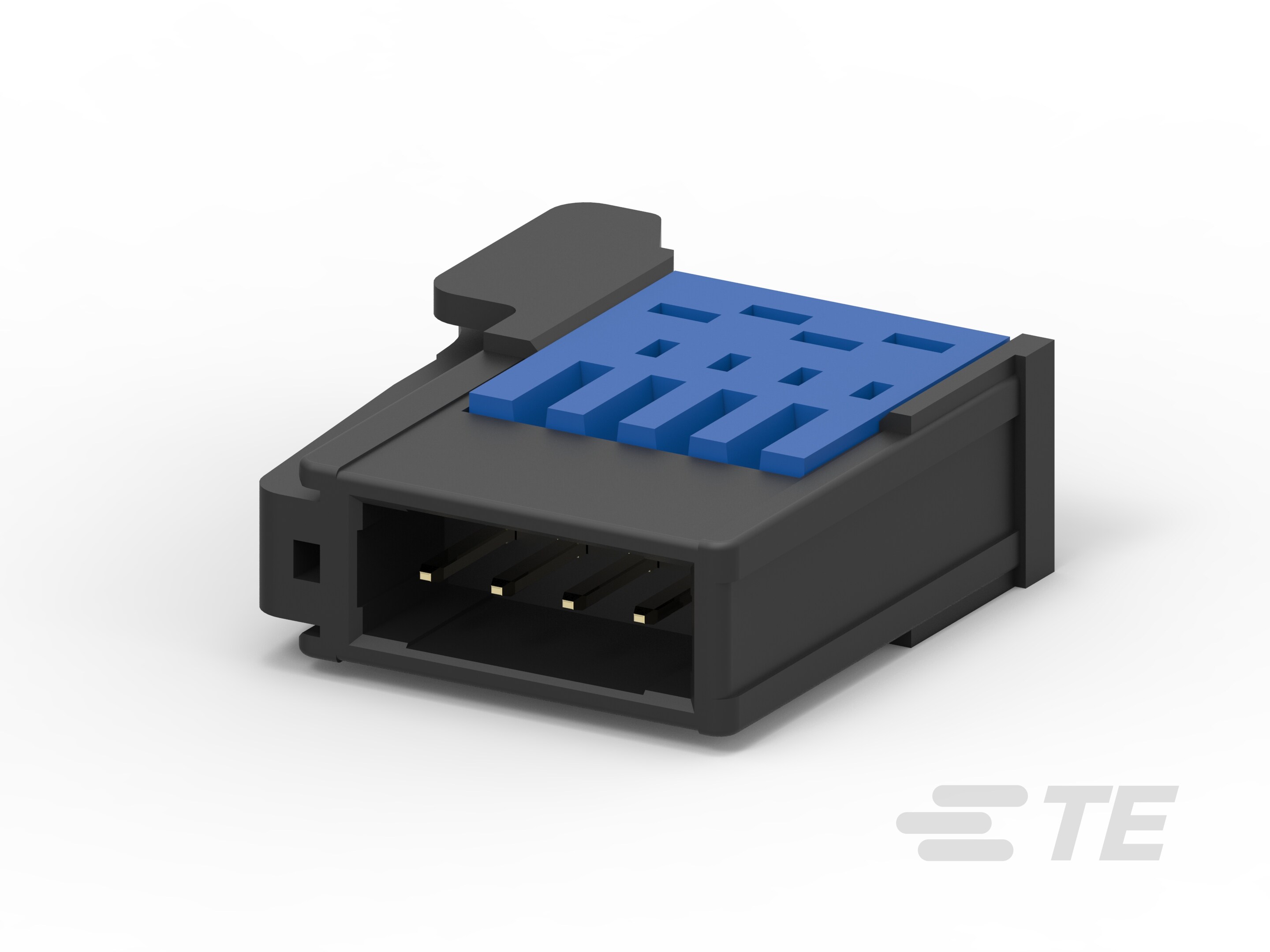 RITS CONN. PLUG ASSY 4P BLUE COVER-2-1554809-4 RITS CONN. PLUG ASSY 4P BLUE COVER-2-1554809-4