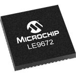 Microchip Technology-LE9672WQC SLIC SLIC 2-CH 58dB 3.3V 56-Pin QFN EP Tray