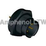 Amphenol-BD-04PMMP-LC7001 Connector Circular Conn Circular PIN 4 POS Solder ST Thru-Hole 4 Terminal 1 Port
